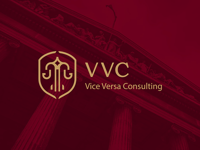 Vice Versa Consulting agency brand branding consulting design illustration law logaze logo logotype mark symbol