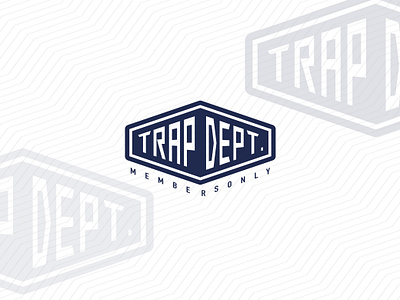Trap Department Logo branding clean design flat graphic design illustration logo minimal vector