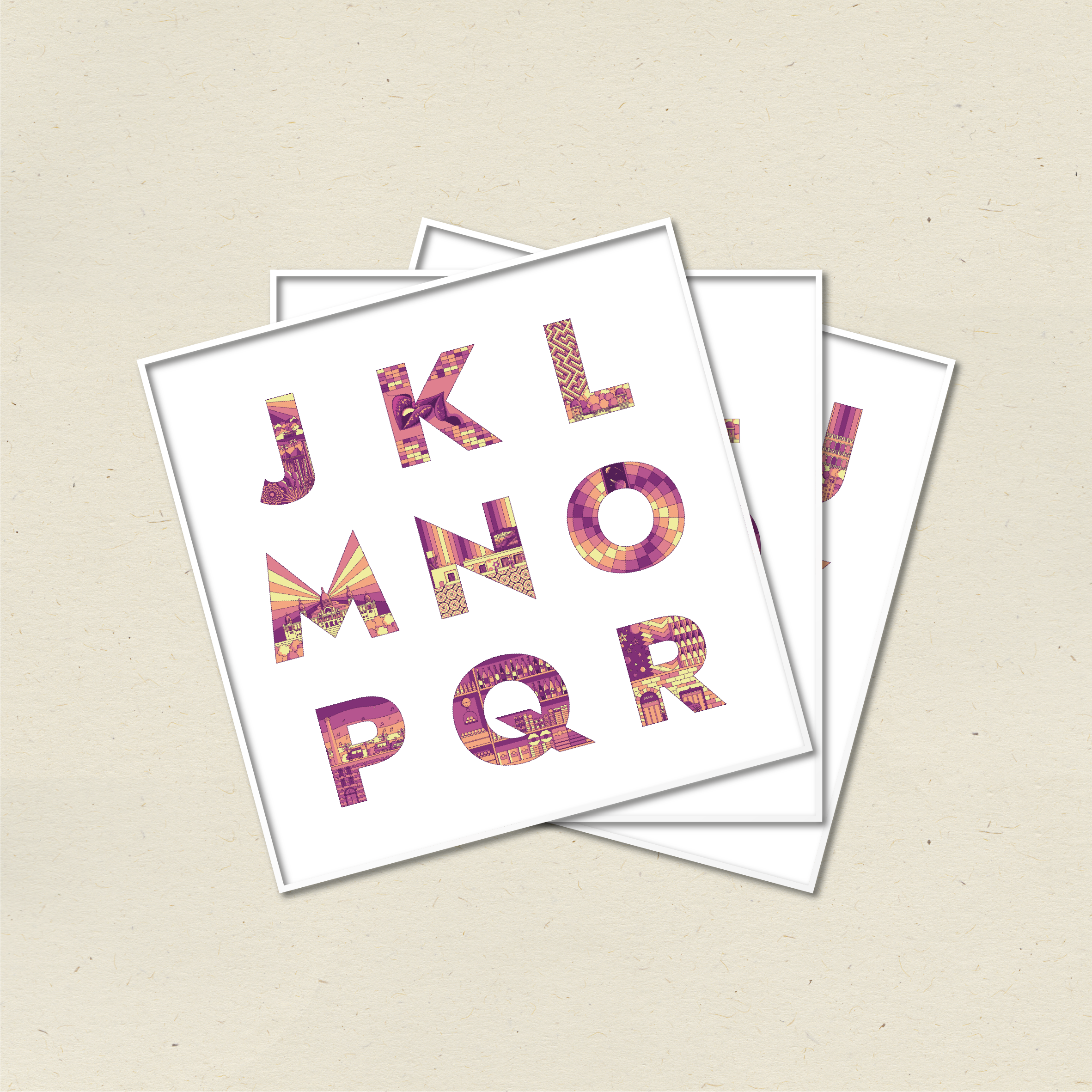 36 Days of Type Barcelona 36 days of type barcelona illustration letters type vector