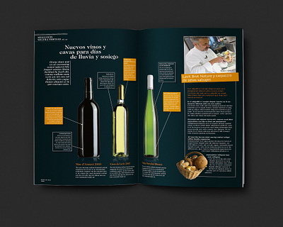 Heredad magazine design editorial design graphic design