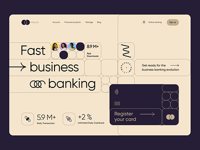 Finance service - Web design bank banking finance fintech web web design webdesign website website design