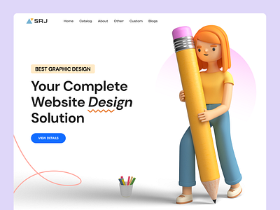 Graphic Design design graphic design mockup website