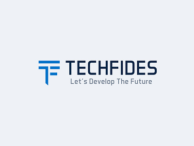 TechFides Logotype branding code coding development f f letter logo mark minimal monogram programming symbol t t letter tech technology