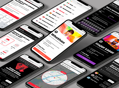 Seated: Artist & Ticketing Service axs bold bright clean concerts ios minimal mobile seated service show ticketing ticketmaster tickets ui ux