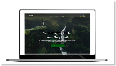 Travel Website Design canva design figma ui ux web webdesign website