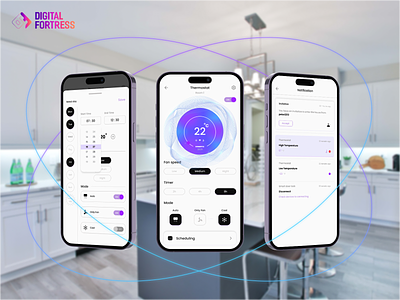 Supper Home - Mobile application for IoT project branding control controling app dashboard digitalfortress internet of things iot iot dashboarch mobileapplication monitoring smart smart home ui ux