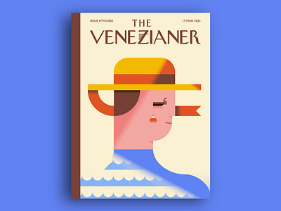 The Venezianer adobe illustrator best buy design draft dribbble flat gondola great illo illustration illustrator minimal palette poster sea shot vector venezianer venice