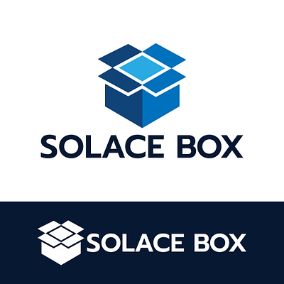 Solace Box Logo Design writer logo design