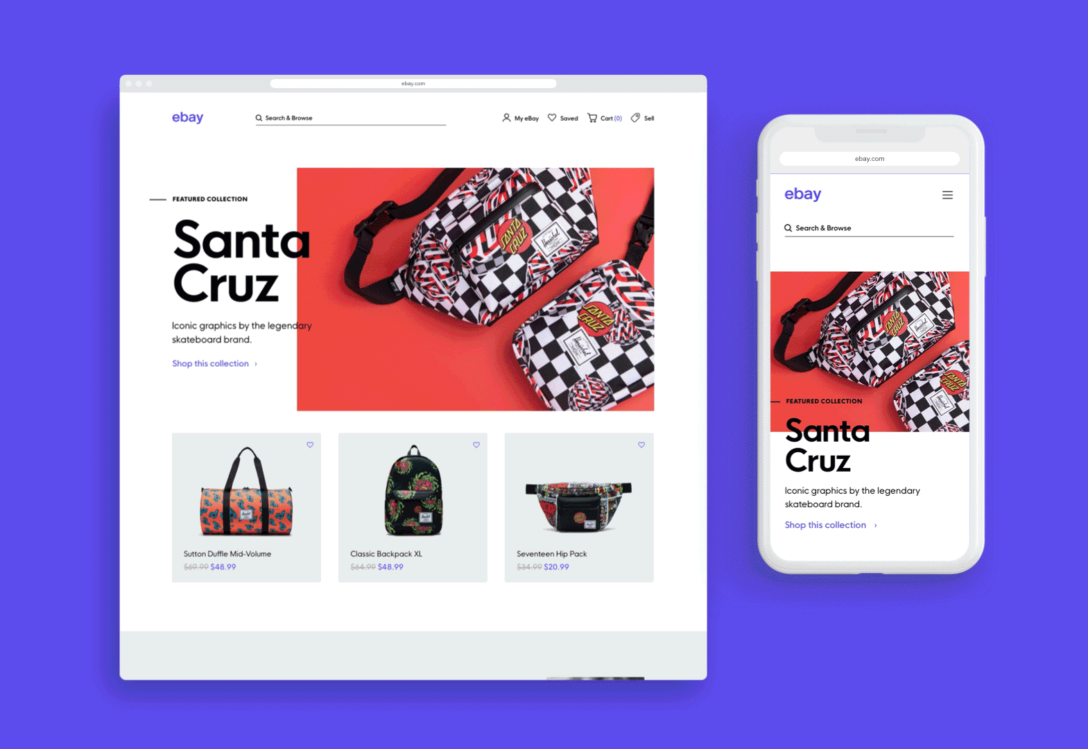 Future state of eBay concept (gif)