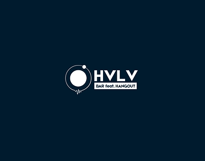 HVLV Bar feat. Hangout / Founder & Creative Director branding logo