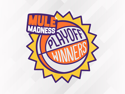 Mule Madness winners! contest custom stickers design giveaway illustration playoff rebound sticker mule stickers