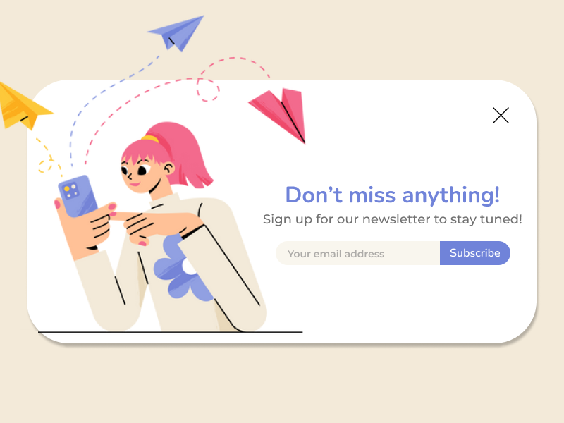 Daily UI #016 - PopUp dailyui dailyuichallenge design popup ui uidesign