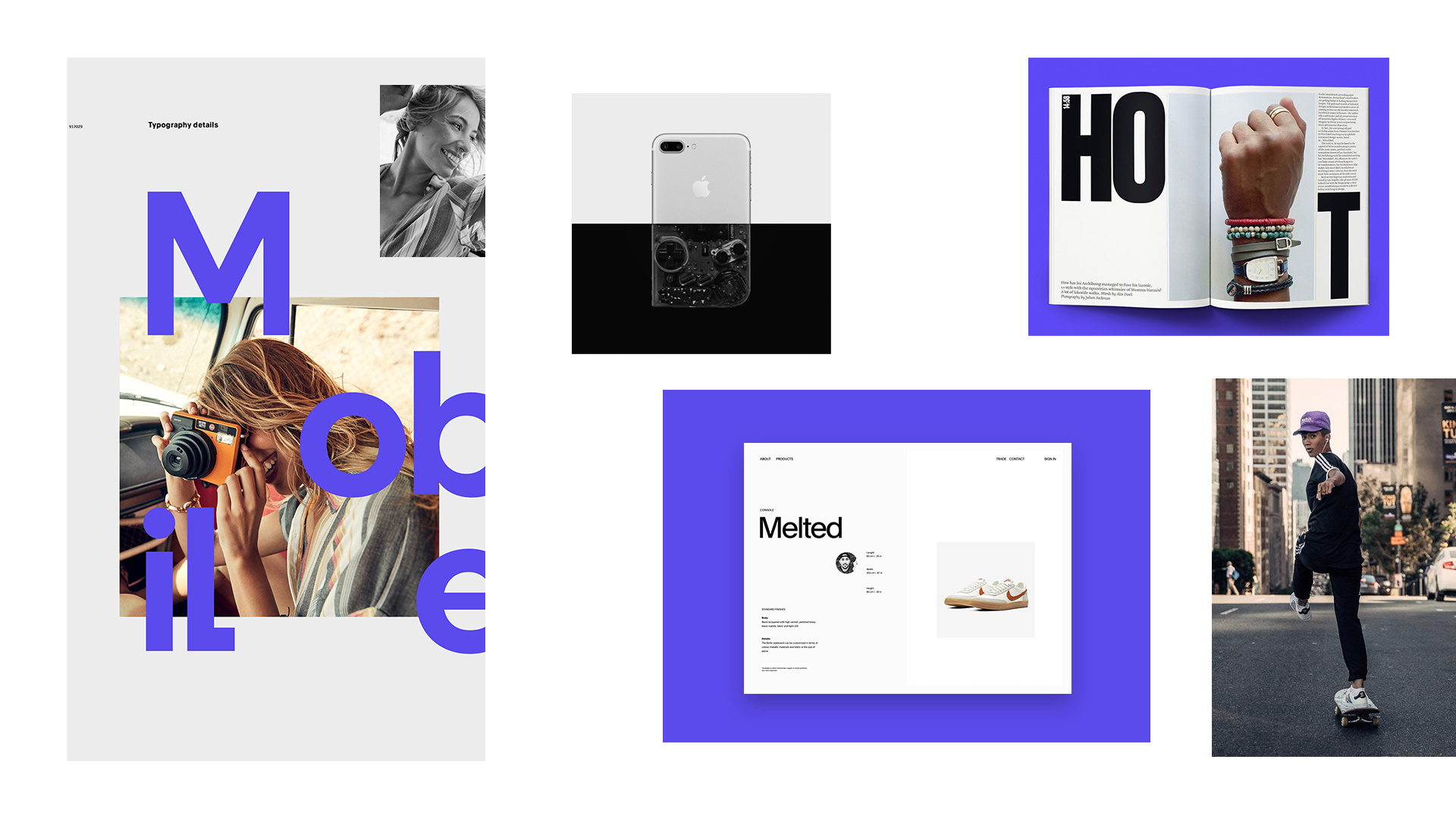 Future state of eBay mood boards (concept)