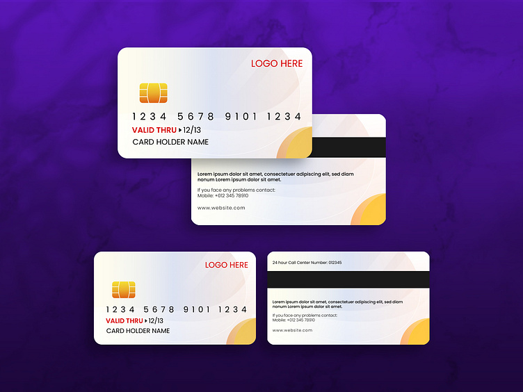 ATM Card Design by Al Imran on Dribbble