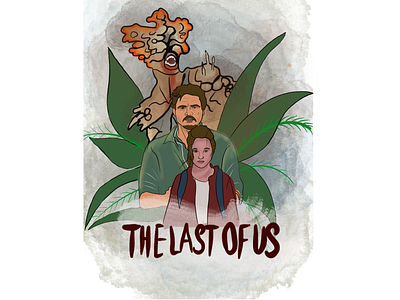 The last of us animation design graphic design illustration illustrator portrait woman