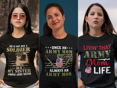 Army Shirts Womens designs, themes, templates and downloadable graphic  elements on Dribbble