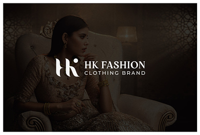 HK Fashion Logo Design monogram