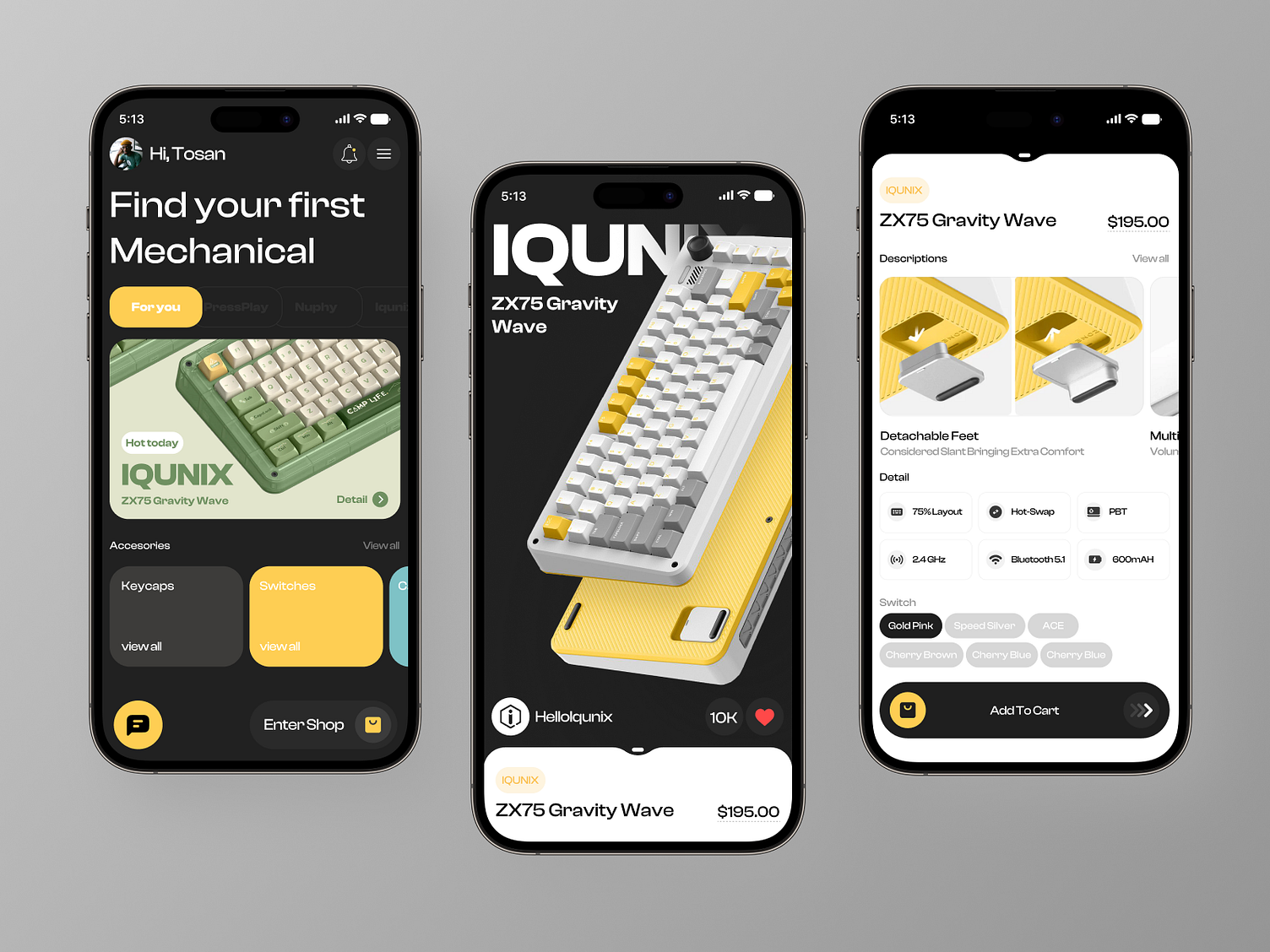 Keys- Mechanical Keyboard Mobile Apps by Royhan ® for One Week Wonders ...