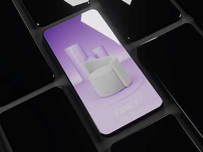 3D Mobile app mockups 3d blender design graphic design illustration