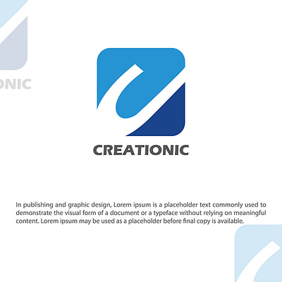 Modern Creationic Logo branding businesslogo creativelogo graphic design illustration logo logo expert logodesign modernlogo