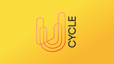 U-Cycle: Logo Design and Branding branding graphic design logo