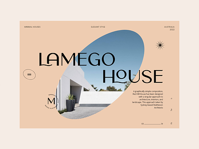 Minimal Houses #3 colorfull design font mondrianizm type ui uidesign
