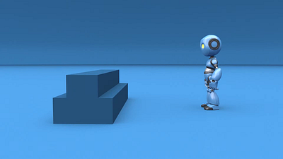 Robot fireball test 3d animation branding design graphic design motion graphics