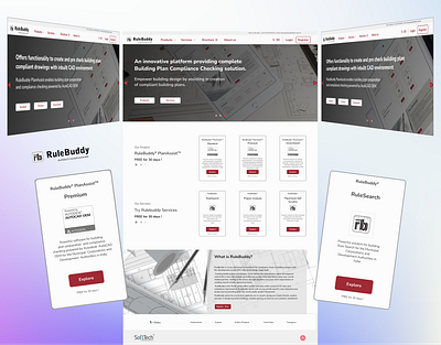RuleBuddy (website) branding clean design figma minimal modern top ui uidesign userinterface ux uxdesign website