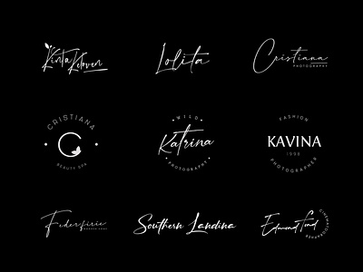 Signature Logo Folio adobe illustrator business logo clean logo creative logo elegant logo feminine logo fresh logo hand drawn logo handwritten logo handwritten signature iconic logo logo minimalist logo modern logo photography logo professional logo signanture signature logo typography vintage logo