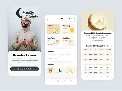 Ramadan Kareem Mobile App app design efatuix eftiar islam kareem kitty uix mobile app mobile app design mobile ui muslim quran ramadan ramadan app ramadan app design ramadan calendar ramadan kareem ramadan mubarak tracking app ui design ux