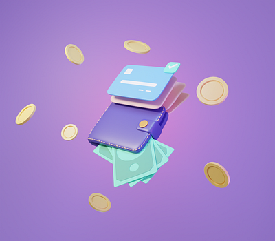 Finances 3d illustration 3d 3d illustration adobe photoshop app blender cartoon design graphic design illustration landing pa logo low poly rende ui uiux web design