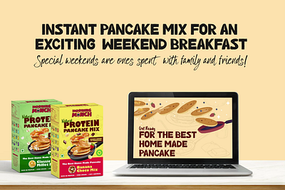 Pancake Product Designs animation branding design graphic design illustration social media