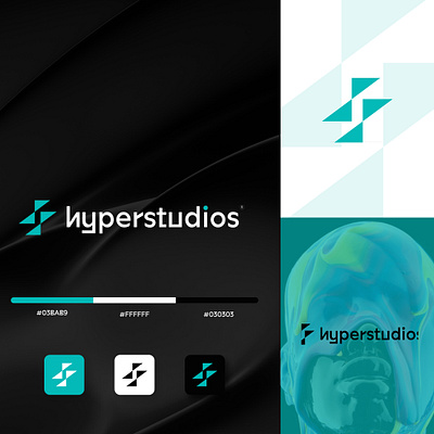 HyperStudios Branding Design 3d app brand brand identity branding desgner design graphic design graphic designer icon design illustration illustrator logo logo designer motion graphics photoshop typography ui ux vector