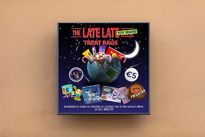 The Late Late Toy Show - Treat Bags Advert design graphic design illustration