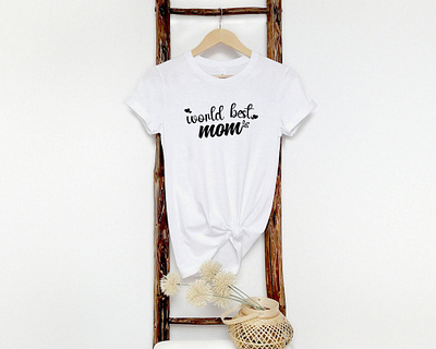 Typography T-Shirt for Mother mom momcommunity momlife momlove mother and me parenting
