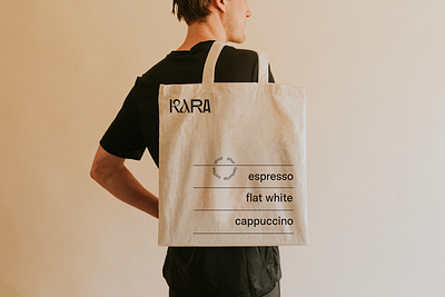 Kara Coffee Shop | Branding branding clean coffee shop graphic design identity logo logotype minimalistic tote bag