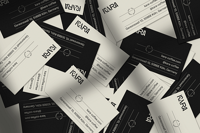 Kara Coffee Shop | Branding branding business card clean coffee shop design graphic design identity logo logotype minimalistic