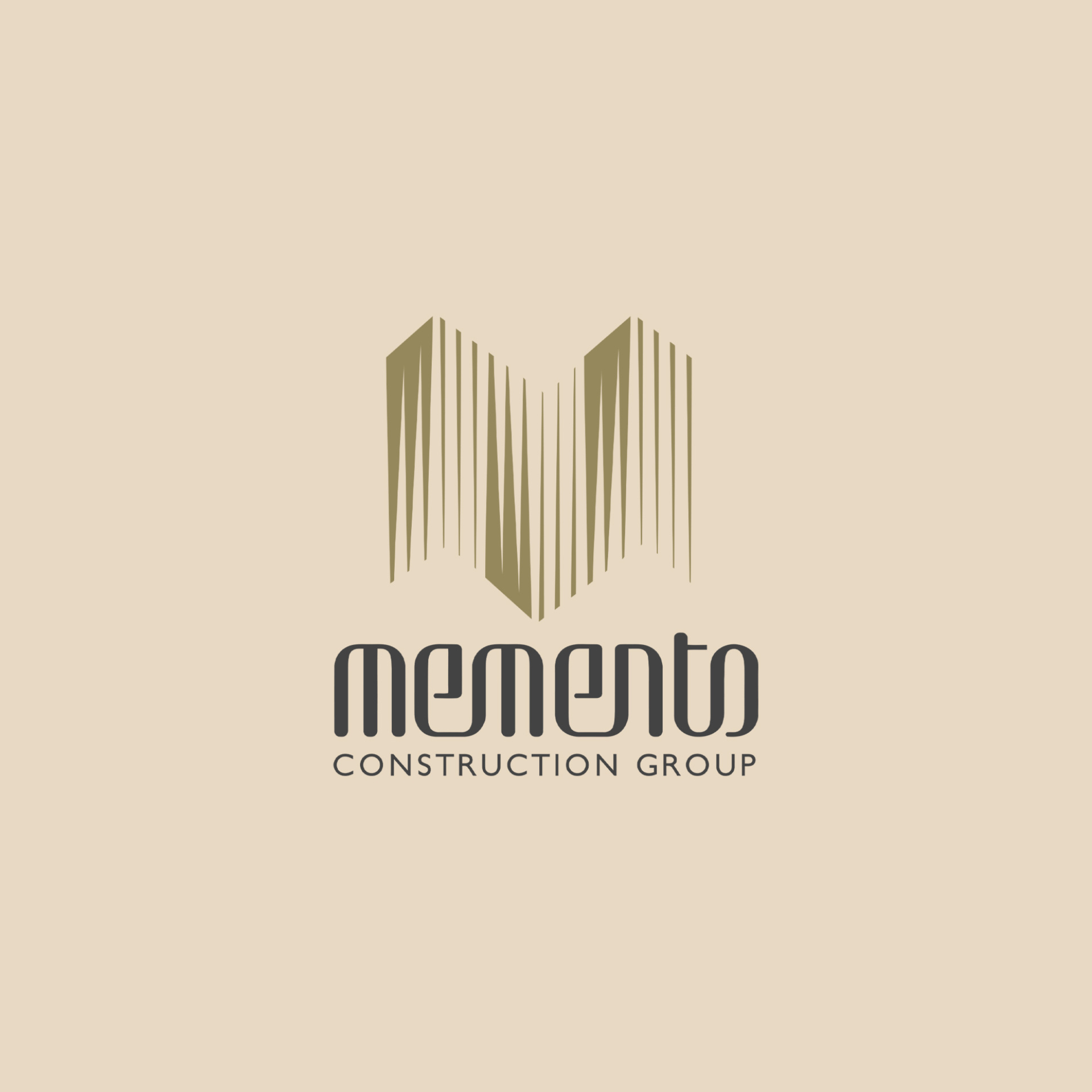 M + Buildings logo branding building creative creativelogo graphic design illustrator inspiration logo logo mark logodesign logotype m minimal mlogo typography