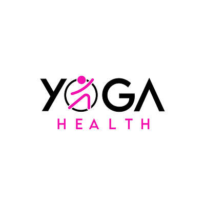 YOGA HEALTH branding design freelancer graphic design illustration logo logo design typography vector yoga
