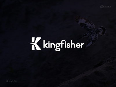 Kingfisher Logo || Letter K logo bird bird logo branding design flying logo graphic design illustration k letter logo king kingfish kingfisher kingfisher logo kinglogo kiwi logo klogo letter k letter k logo logo typography vector