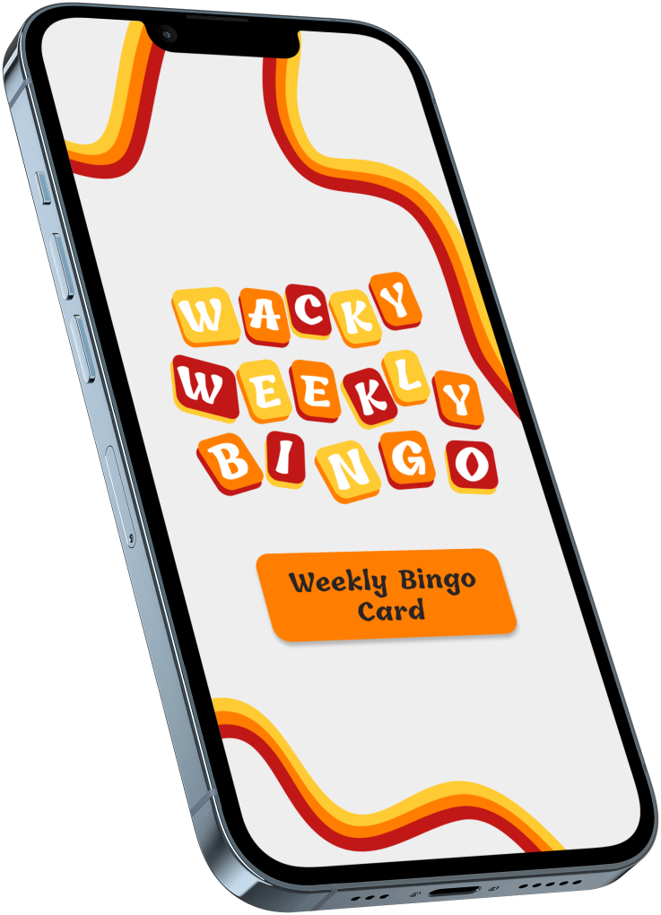 Wacky Bingo Mockup Project app bingo design figma fun graphic design prototype ux wacky wireframe