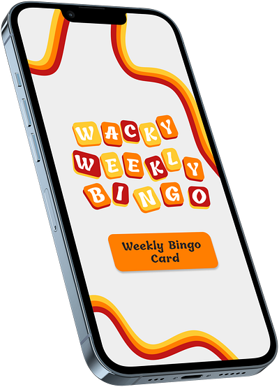 Wacky Bingo Mockup Project app bingo design figma fun graphic design prototype ux wacky wireframe