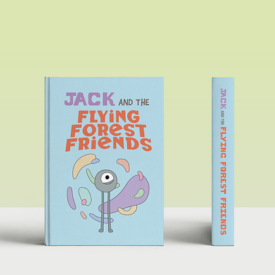 Jack and the Flying Forest Friends Children's Book branding design graphic design illustration ux