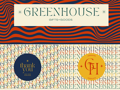 Greenhouse Brand Board 2d branding graphic design logo packaging primary colors