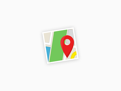 Maps Icon app icon illustration macos maps app open source vector