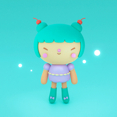 Dolly 3D 3d blender modelado