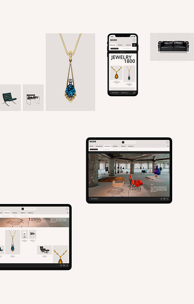 MUDE case study case study design mude museum ui uiux web