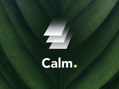 Calm Logo appicon branding logodesign logotyope