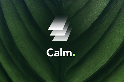Calm Logo appicon branding logodesign logotyope