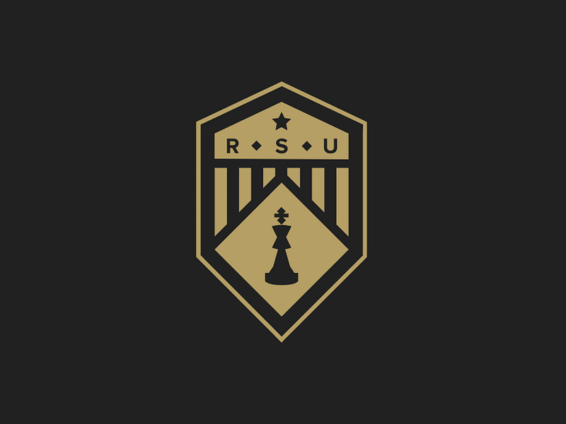 RSU - Ruben Schaken United custom lettering logo typography